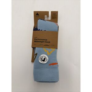Burton Kid's Performance Midweight Socks Size M/L NEW Shoe 2-4